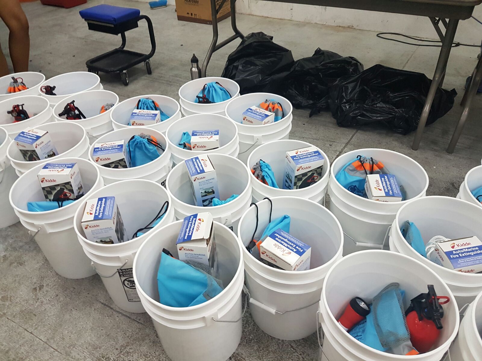 USCG Auxiliary Guam Guam Boy Scouts Troop 23 coordinates with AUX