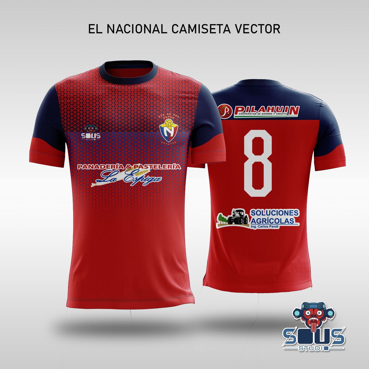 SOUS STUDIO CAMISETA EL NACIONA ECUADOR 2020