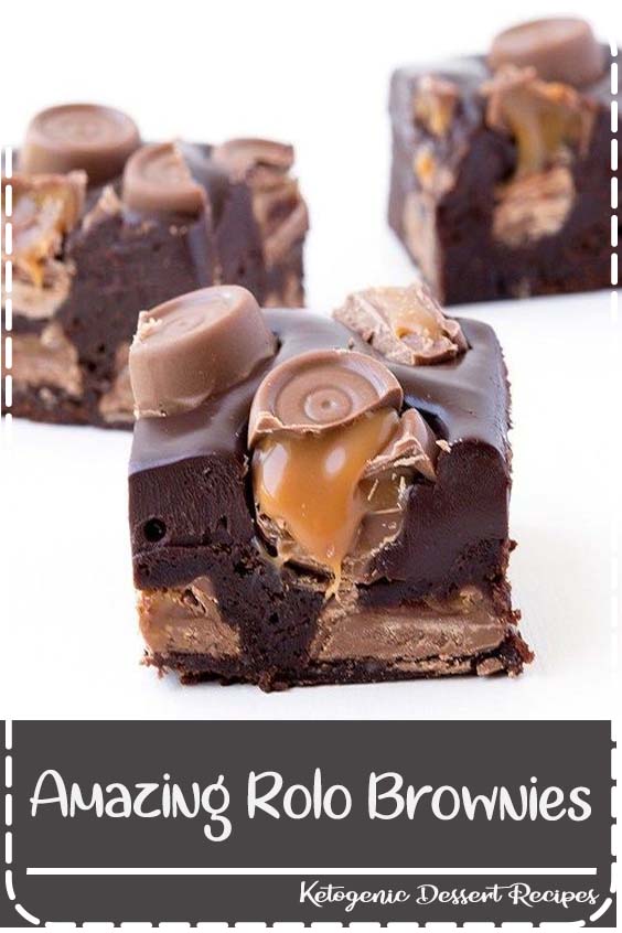 Amazing Rolo Brownies - Food Lade