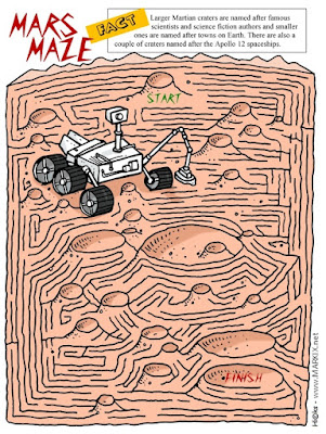 Here's a fun Mars Rover Maze