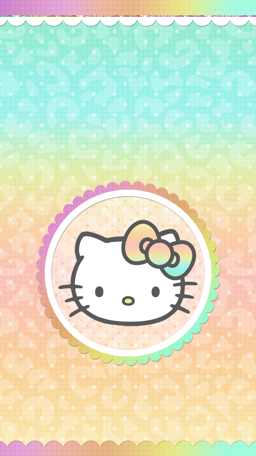 Hello Kitty Pastel Wallpaper