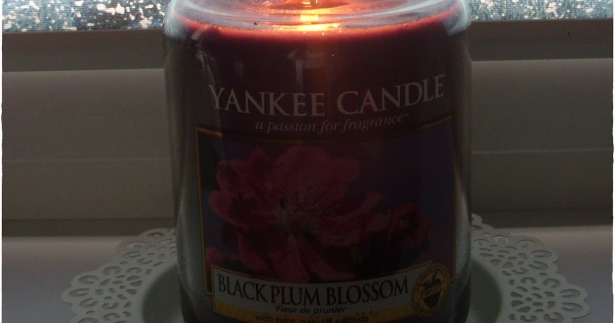 pasje.. zainteresowania.. czas wolny.. Black Plum Blossom YC duża świeca.