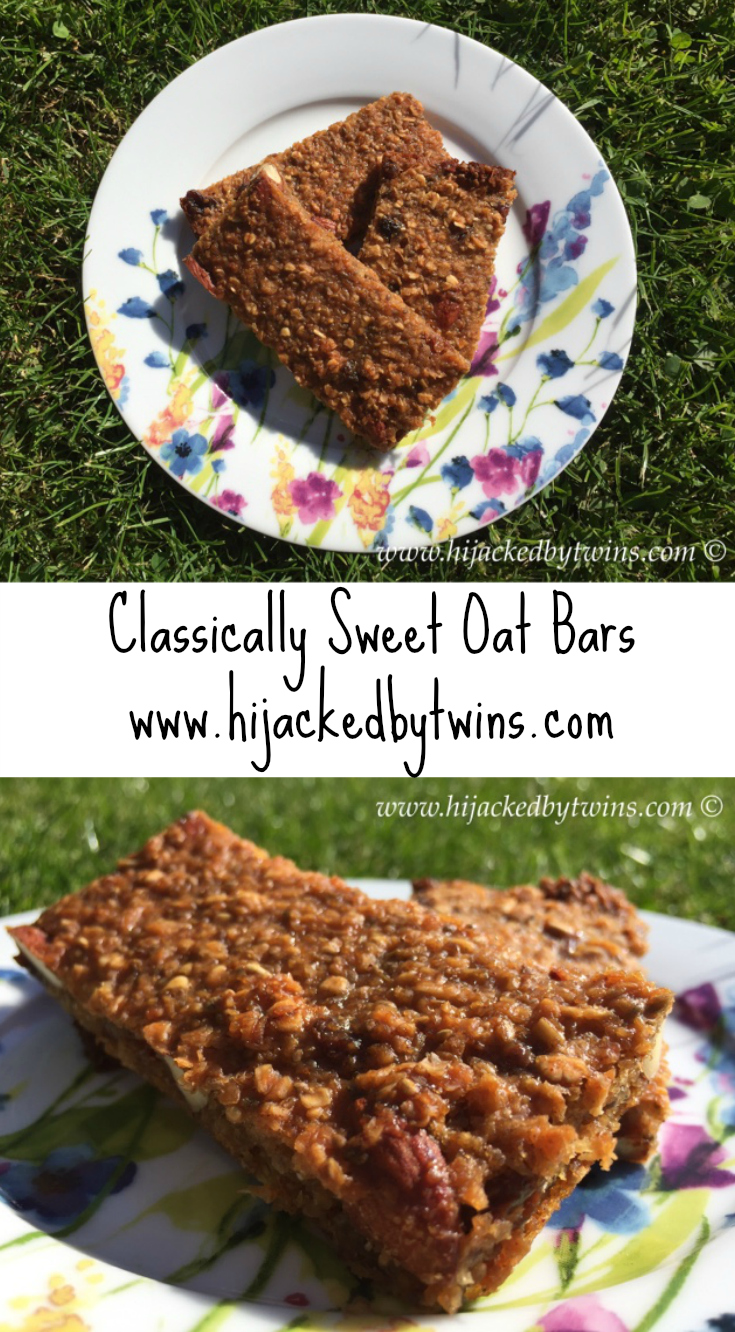 Hijacked By Twins Classically Sweet Oat Bars with Team GB and Aldi