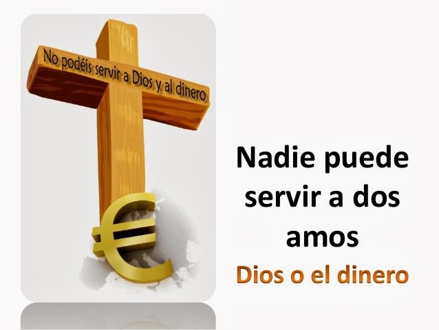 Resultado de imagen para MATEO 6:24