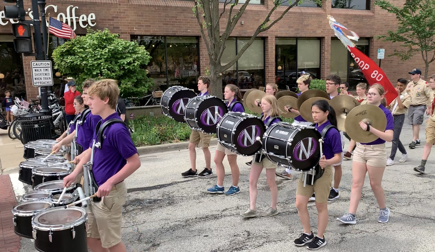 Downers Grove North Fine Arts Downers Grove Memorial Day Parade 2019