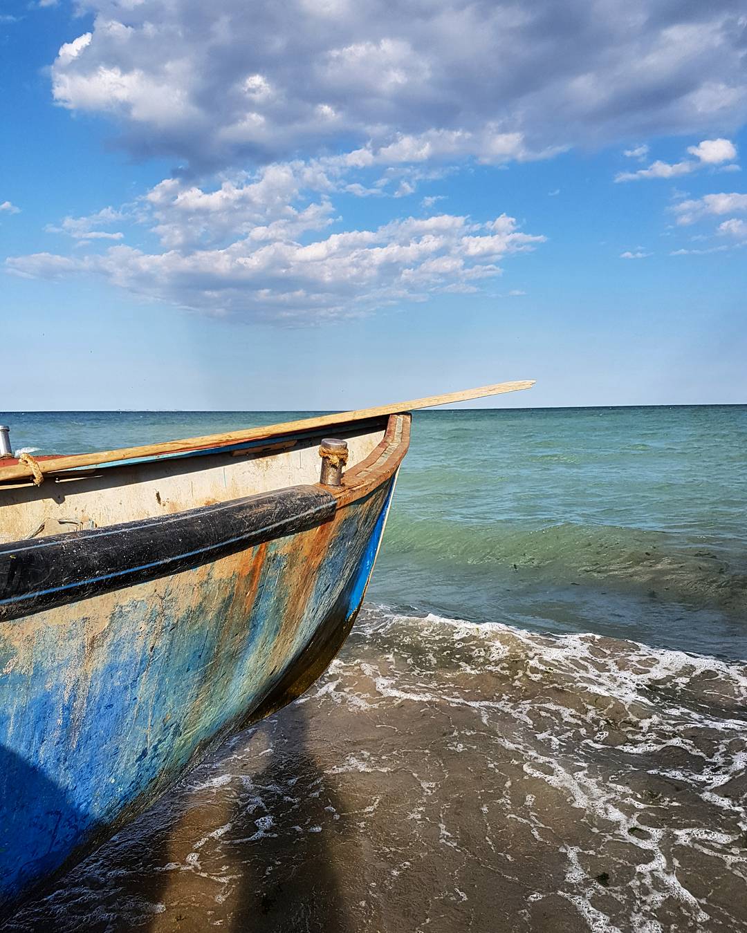 The old boat and the sea