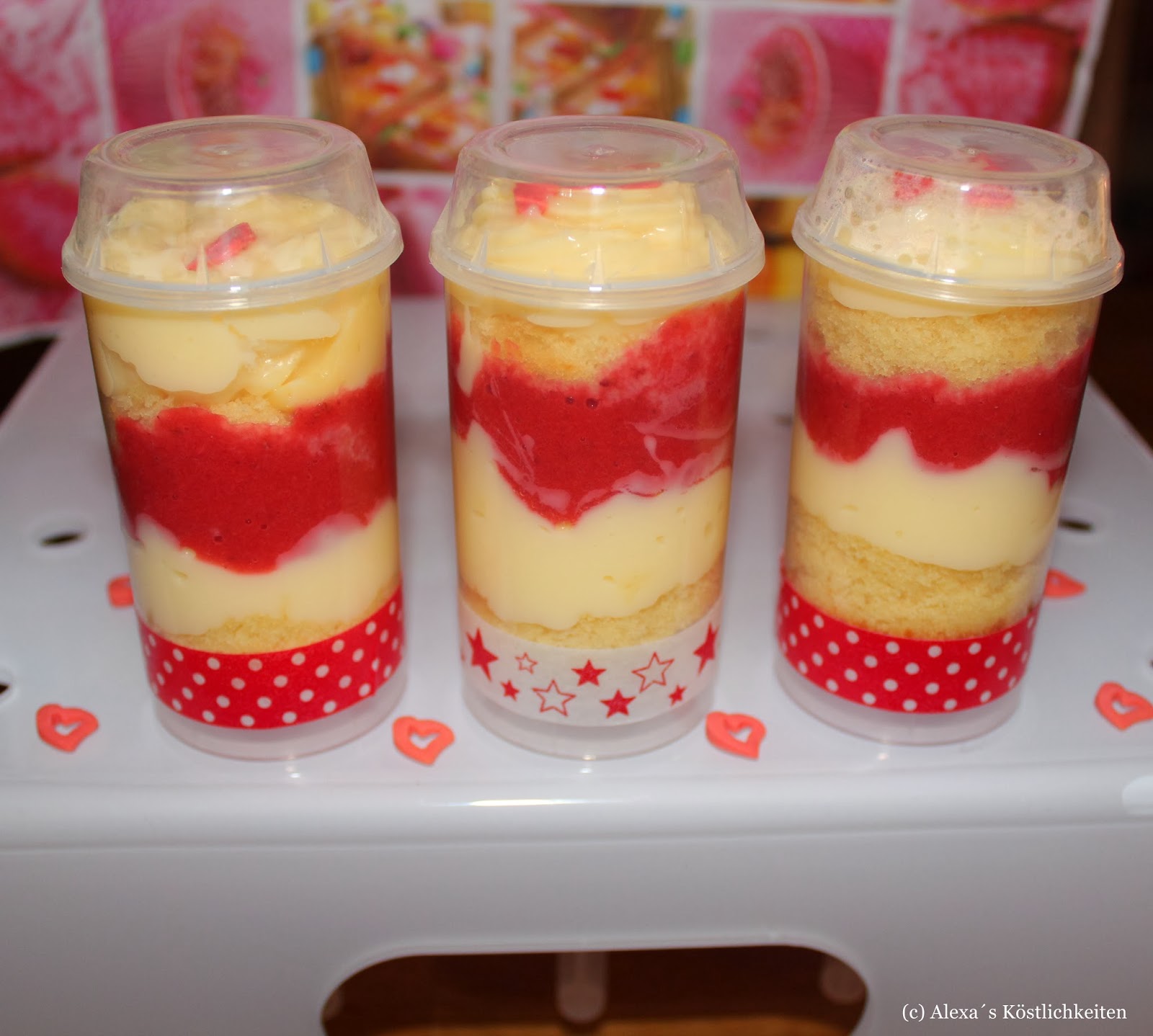 Alexa´s Köstlichkeiten: Pudding Push up Cake Pops