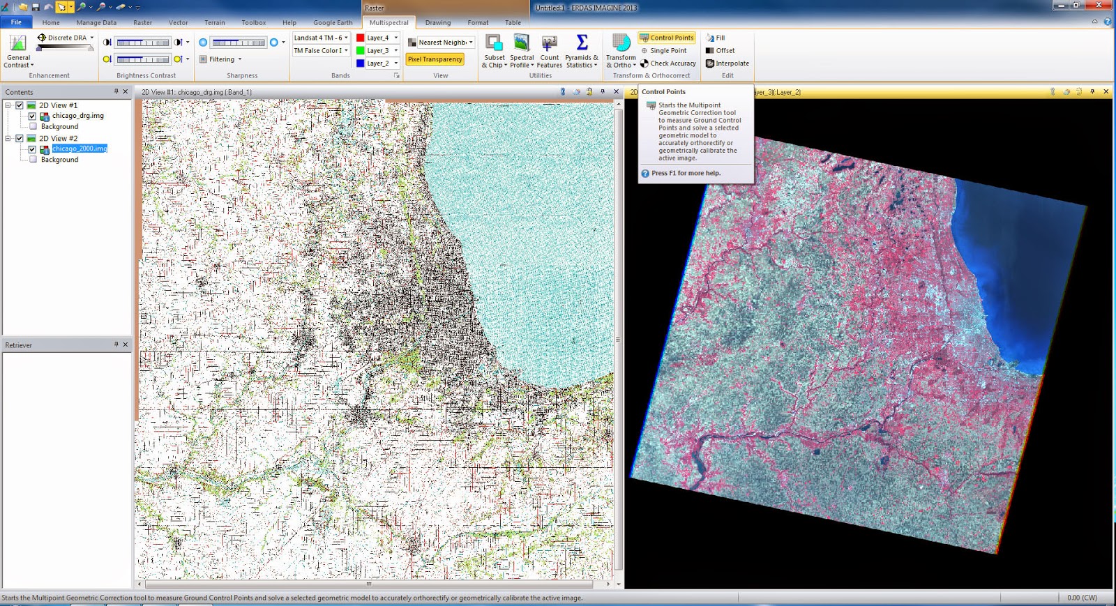 Remote Sensing of the Environment: Lab 6: Geometric Correction