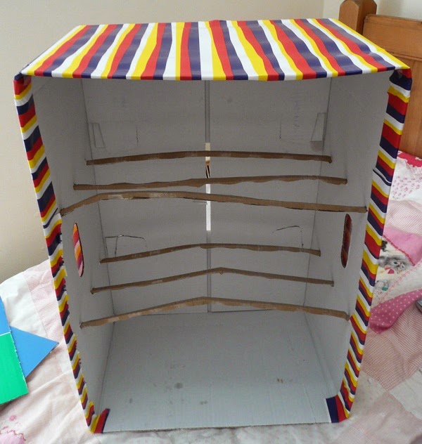 Vita in Vitro DIY Cardboard Box Drawers