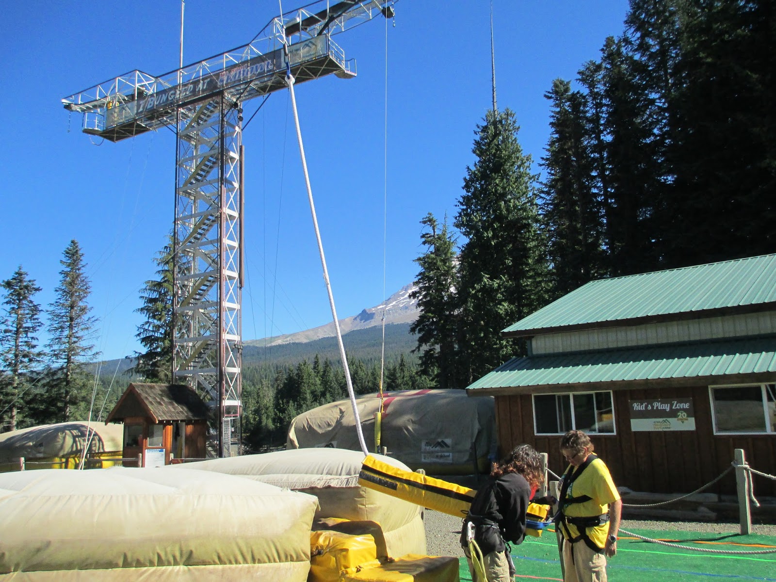 Ziplining Across the USA Sunday September 1 Mt Hood Adventure Park Skibowl
