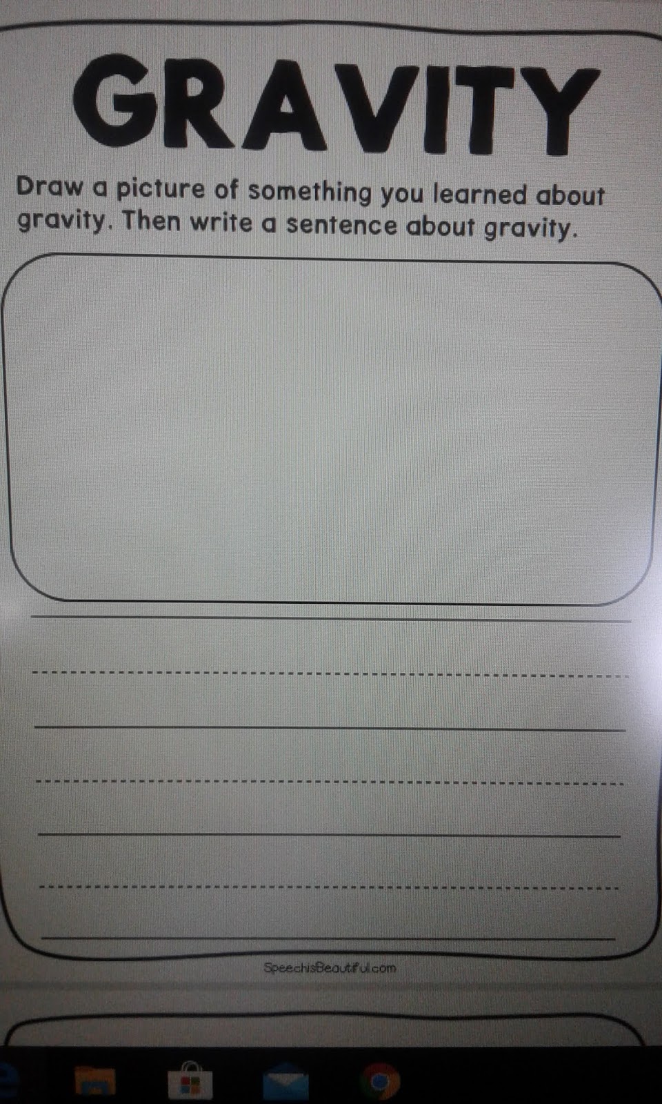 R122017 The Solar System... Experiment 1