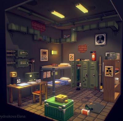 Voxel Art of the Month - February