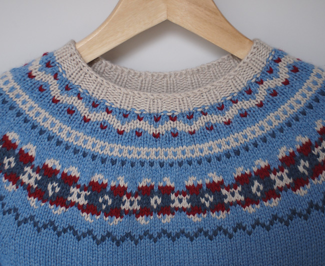Juliabe: Fair isle sweater