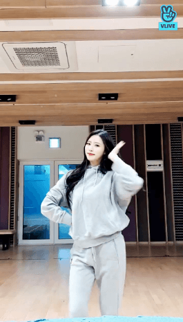 러블리즈 V앱청순 이미주