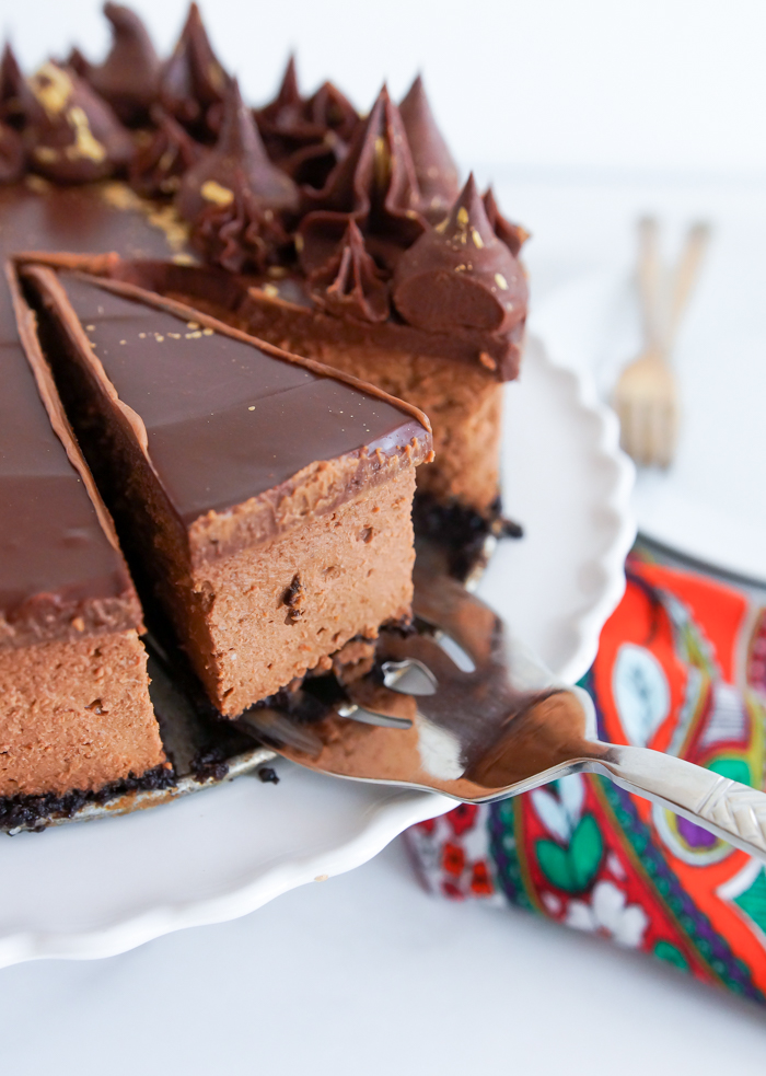 chocolate coffee cheesecake