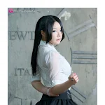Lee Eun Seo – White Sheer And Ruffle Skirt Foto 2