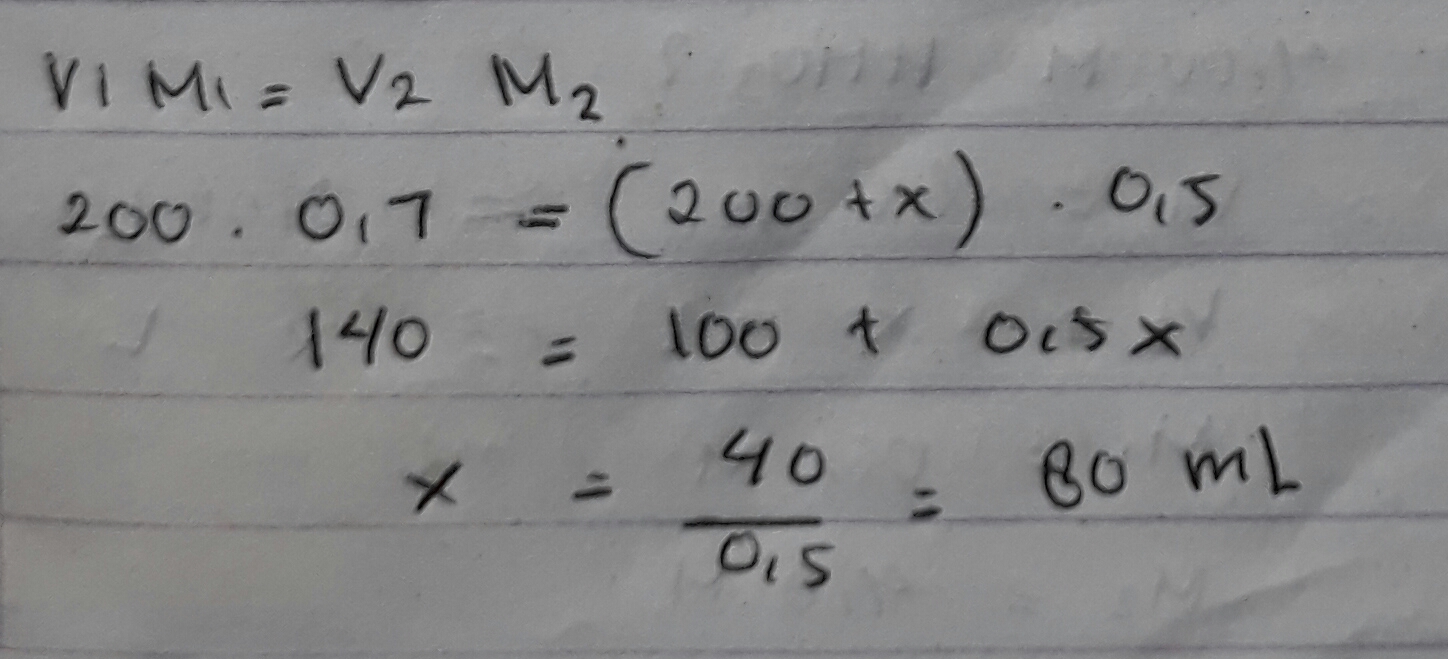 Warna Kimia Kumpulan Soal Pengenceran