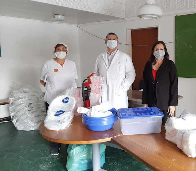 Donación al Hospital de Balcarce El hospital de Balcarce recibió nuevas donaciones