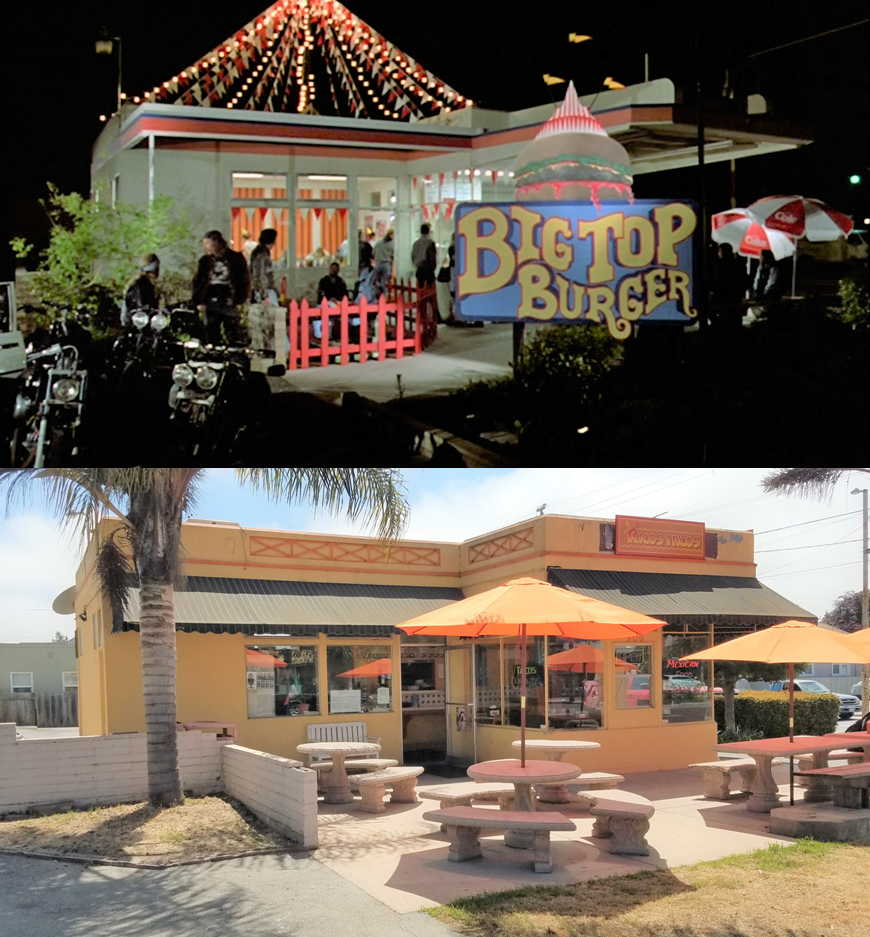 Then & Now Movie Locations Killer Klowns from Outer Space