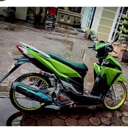Modifikasi Vario 150 Warna Hijau Polos, Original, Metalik, Stabilo