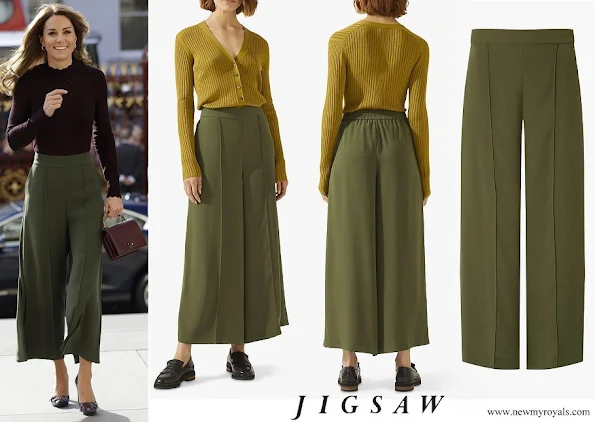 Kate Middleton wore Jigsaw Culottes