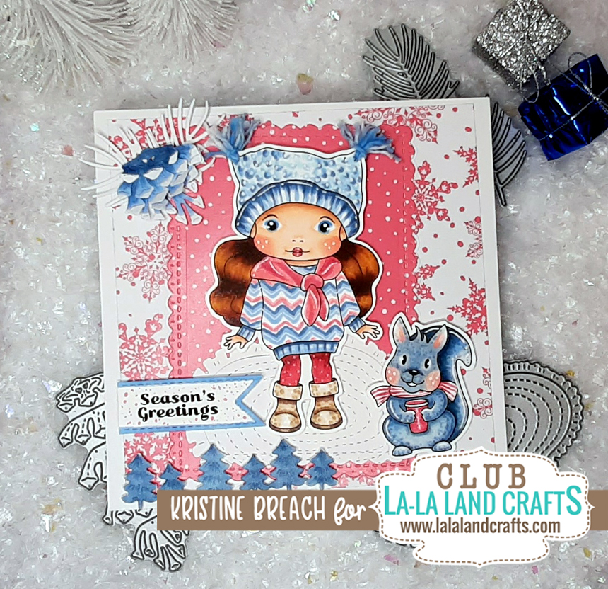 Club La-La Land Crafts November 2021 kit, Sweater Dress Marci