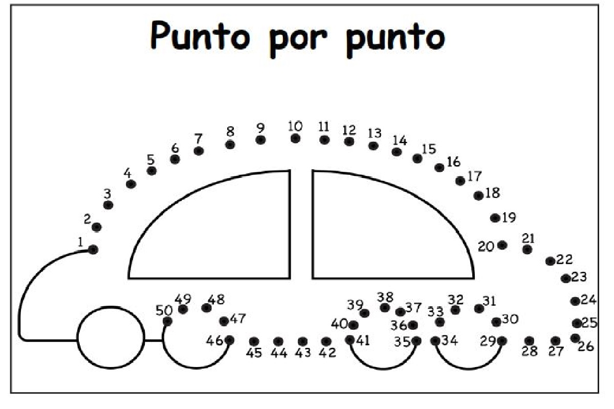 Divertidos Ejercicios Para Unir Puntos Por Punto Con Los Números ZONA EDUCACION