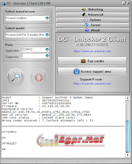 فك تشفير موديم Huawei E5577s-321 Zain