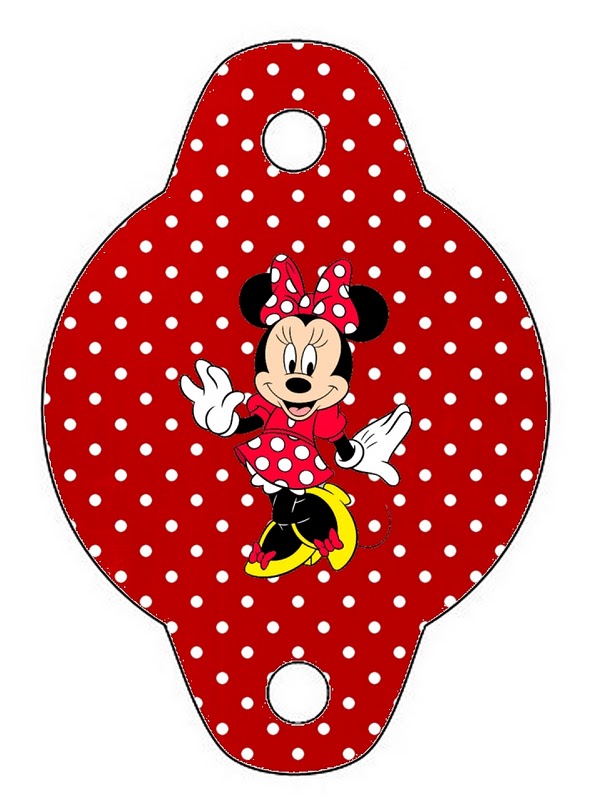 Minnie in Red and Polka Dots: Free Party Printables and Images. - Oh My ...
