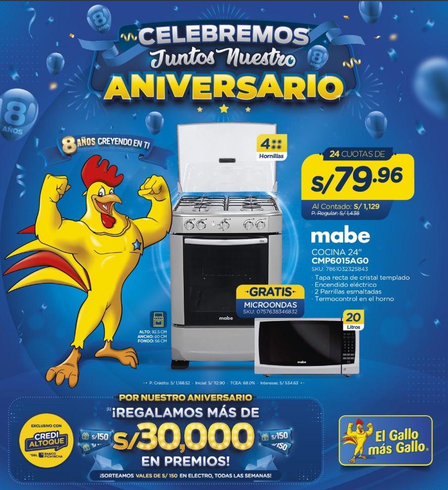 Catálogo Celebremos Juntos Nuestro Aniversario C0921 El Gallo más Gallo