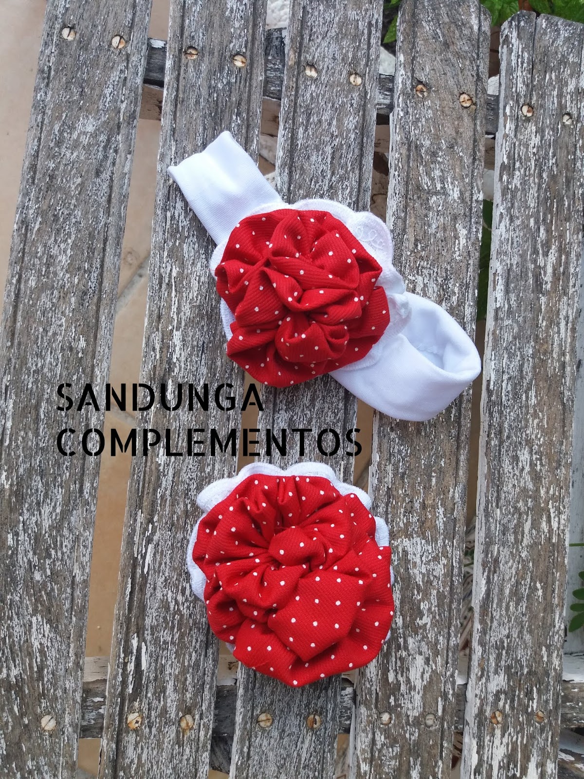 Complementos: LACITOS: Diadema flamenca para bebé