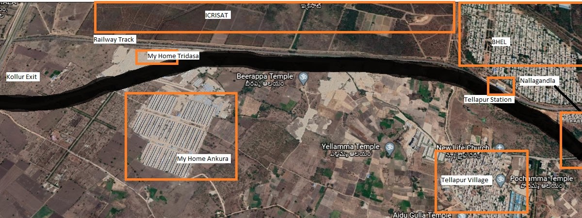 Hyderabad Radial Roads Map Hyderabad Real Estate Market: Kollur - Velimela - Pati Ghanpur