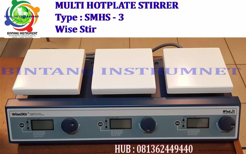 BINTANG INSTRUMENT 081362449440 Jual multi point hotplate stirrer