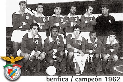 Resultado de imagem para Copa dos Campeões 1961-1962: Benfica Campeão nas mãos de Eusébio