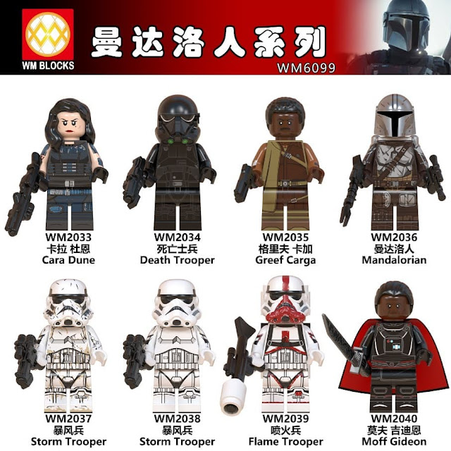 LEGO Star Wars Figures Jedi Druids JODA Obi Wan Windu Storm Trooper I11/13 