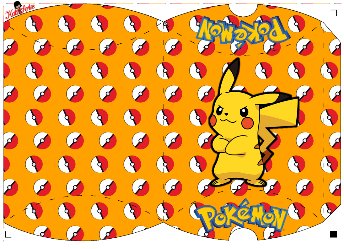 Pokemon Caixinhas Pokemon Caixa De Travesseiro Festa De Aniversario Pokemon