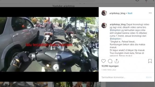Viral, Baku Hantam Pengendara Mobil vs Pemotor Konvoi