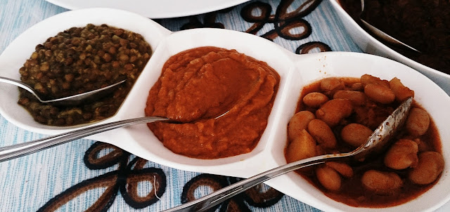 Gibe African Restaurant, Dandenong, vegetarian platter