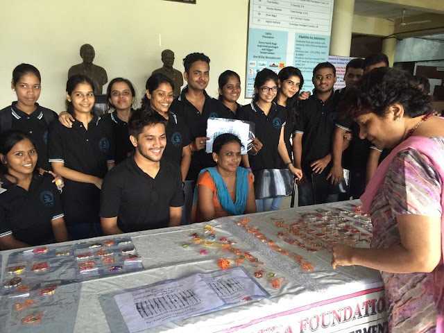 VES Institute of Technology student extends Aadhar to visually challenged girls VES Institute of Technology student extends Aadhar to visually challenged girls