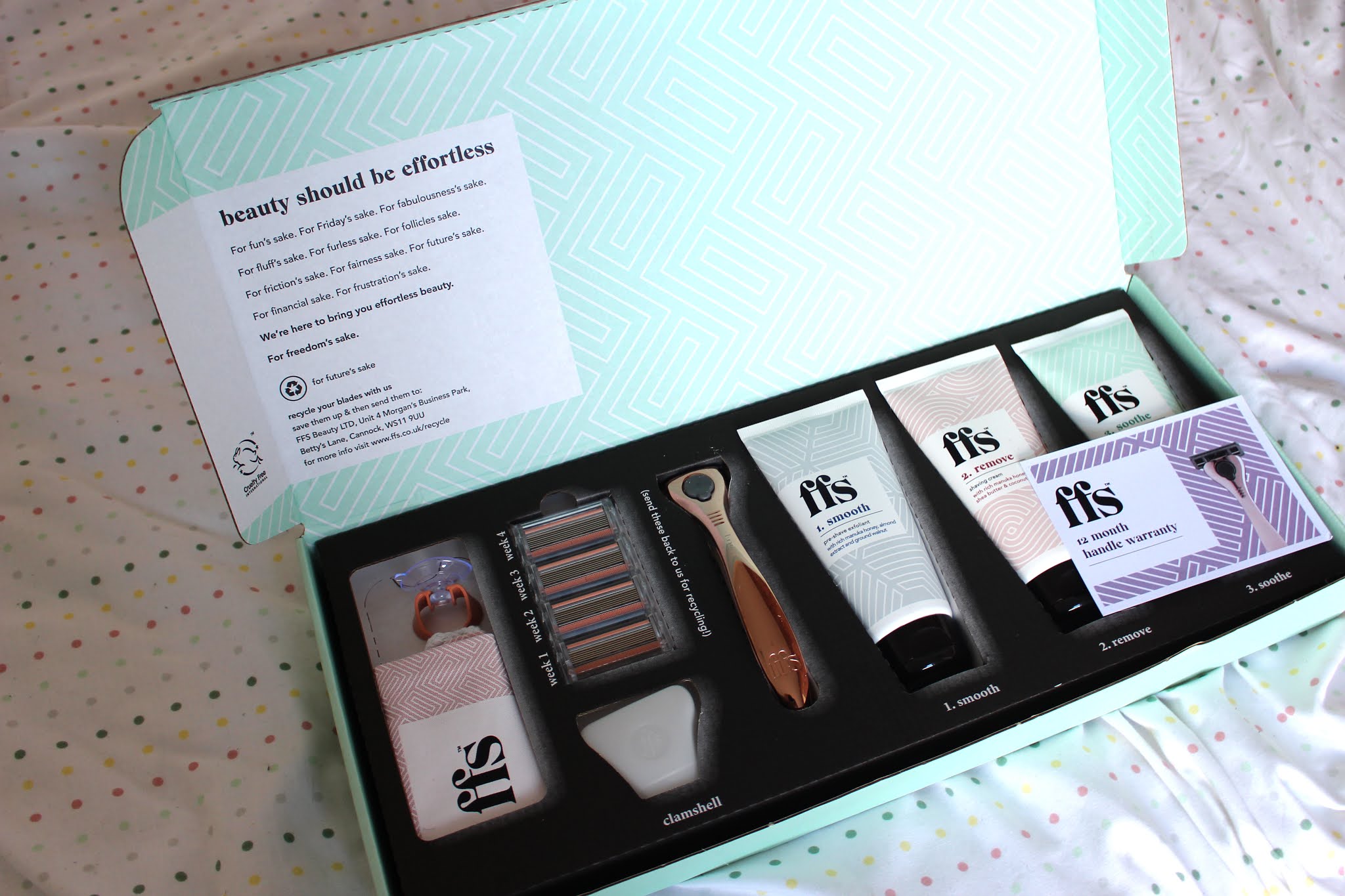 Personalised Shaving Subscription Plan FFS Review youfounderin