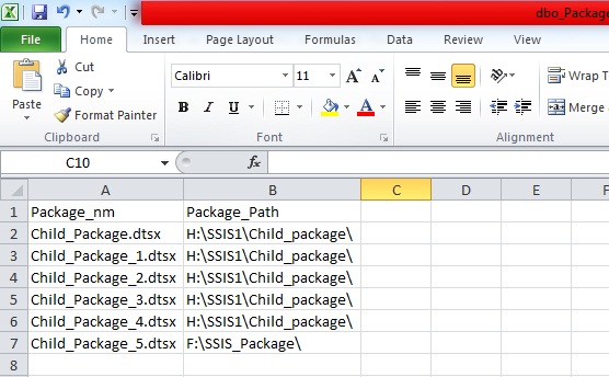 Microsoft Business Intelligence: Create an excel file and extract the ...