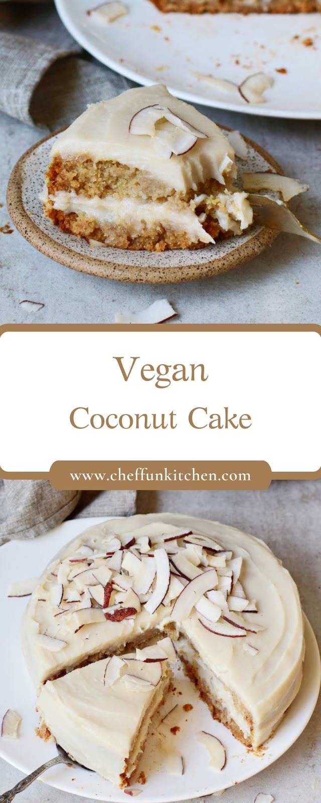 Vegan Coconut Cake Vegan Coconut Cake
