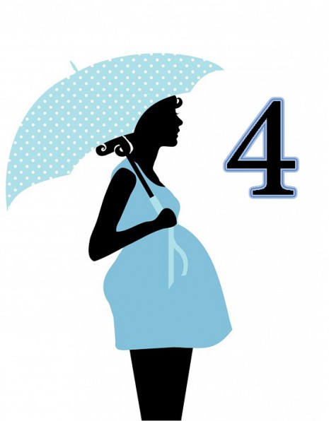 مراحل نمو وتكوين الجنين في الاسبوع الرابع للحمل