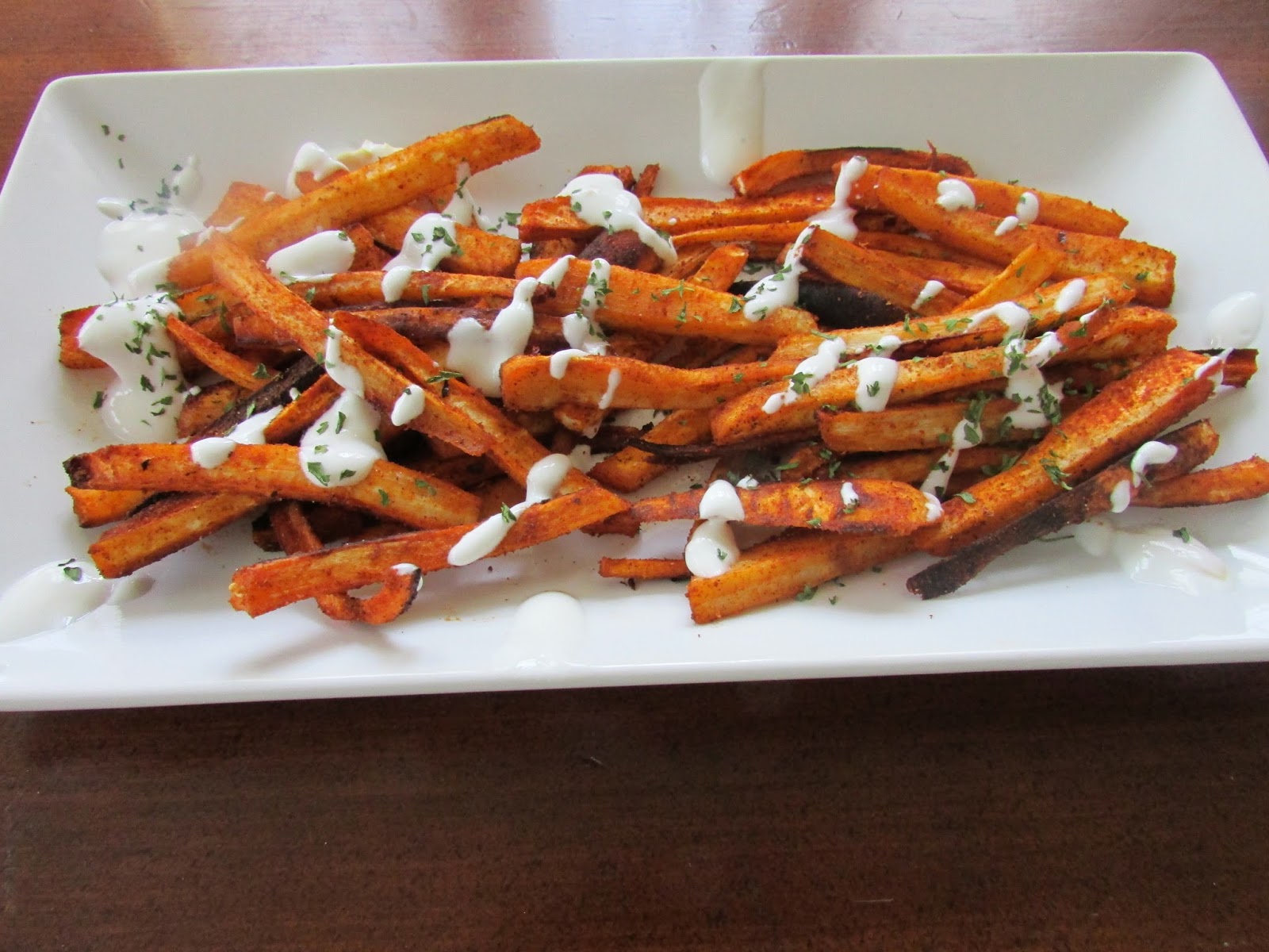 Paprika Parsnip Fries