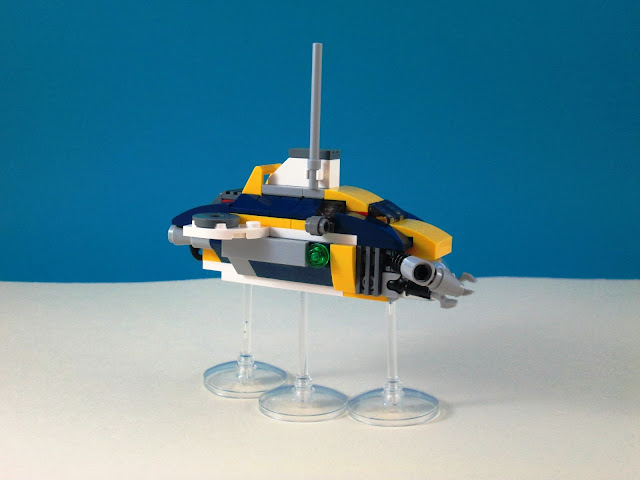 Set LEGO Creator 31045 Ocean Explorer - Modelo 3 - Large Submarine