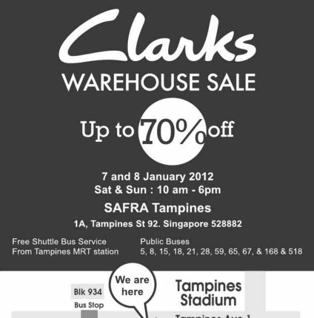 clarks warehouse sale singapore