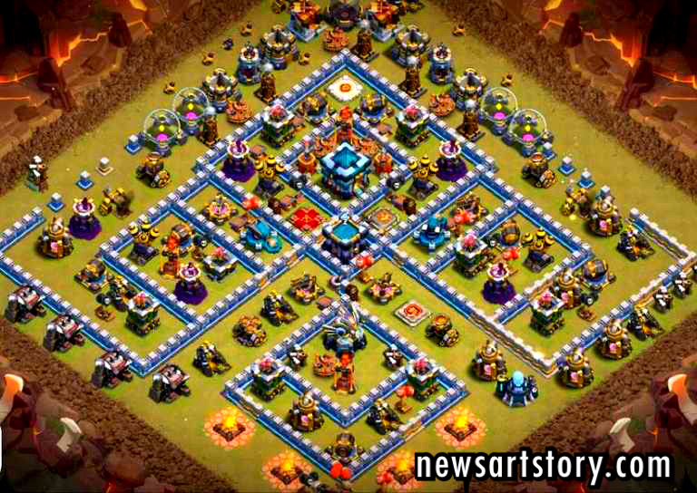 War Base TH 13 Clash Of Clans Town Hall 13
