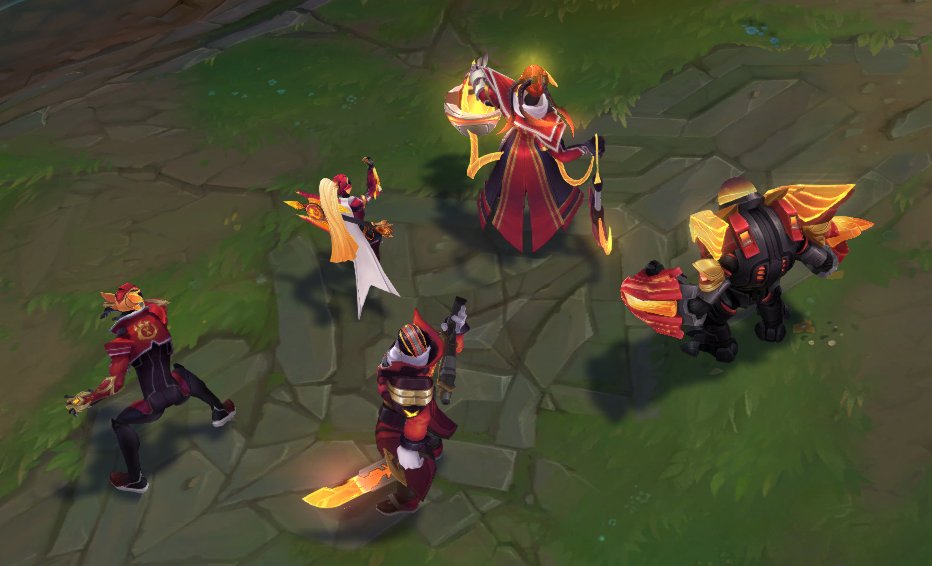 league of legends 2019 World Champions - FPX Skins 