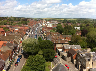 Marlborough from the old church tower