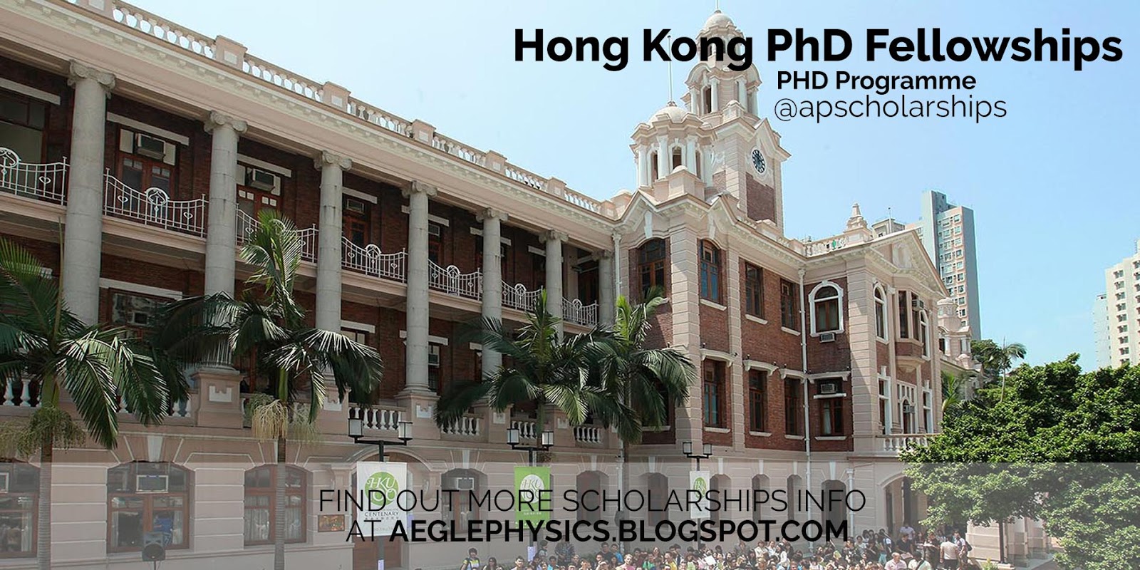 university of hong kong phd admission